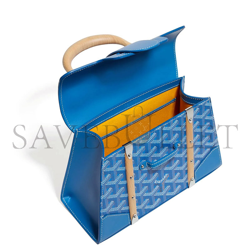 GOYARD SAÏGON STRUCTURÉ MINI BAG SAIGR2MINTY10CL10P (20*15*7.5cm)